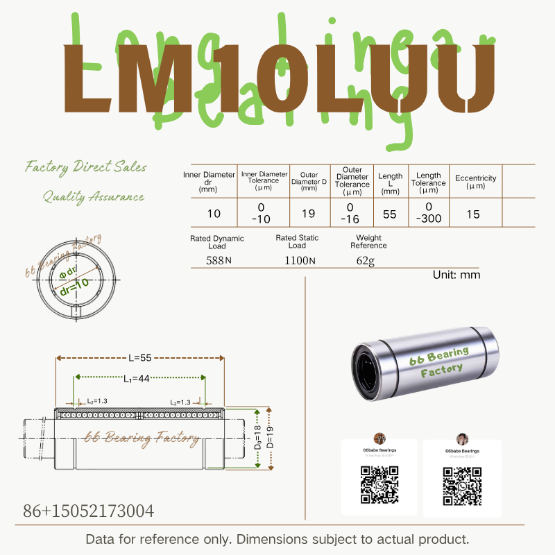 LM-LUU series long linear ball bearing product image 3