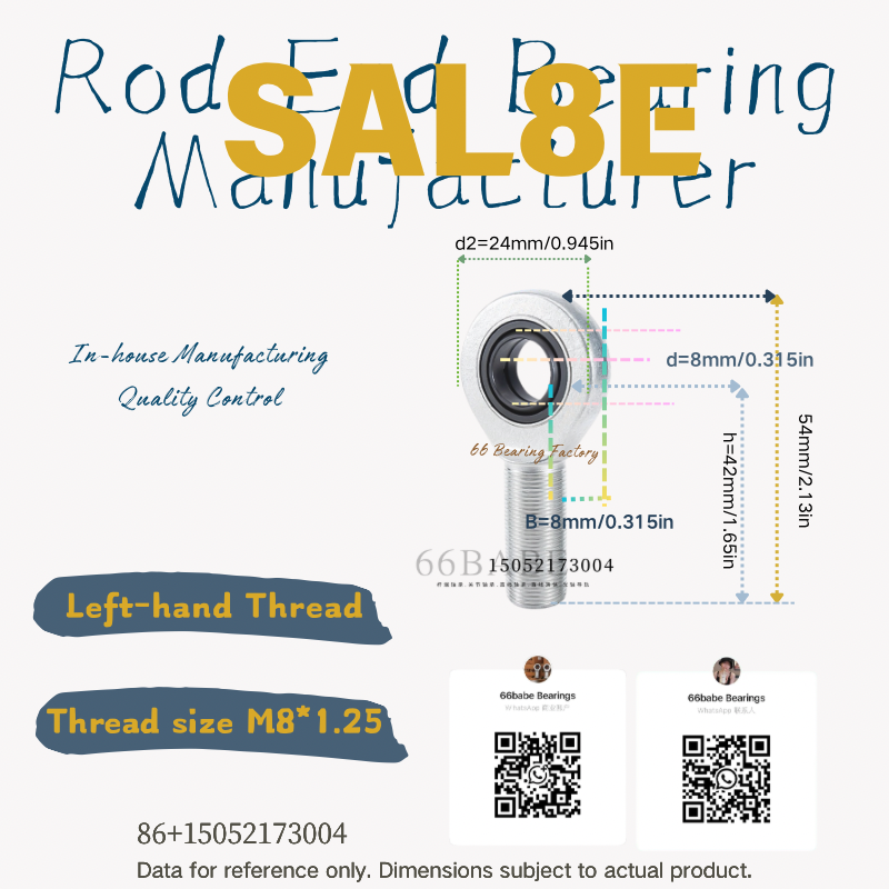 SA..ES series rod end bearing product image 2