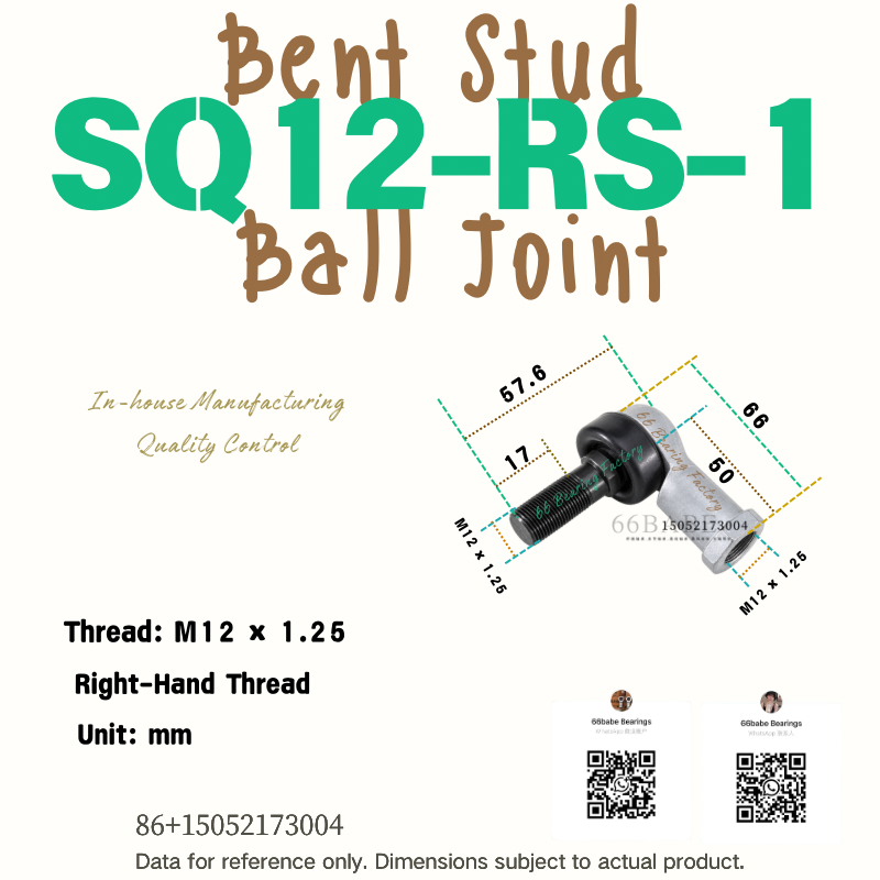SQ..RS series ball joint rod end bearing product image