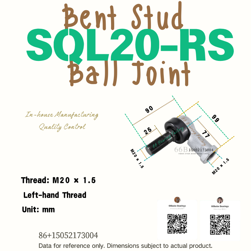 SQL..RS series ball joint rod end bearing product image