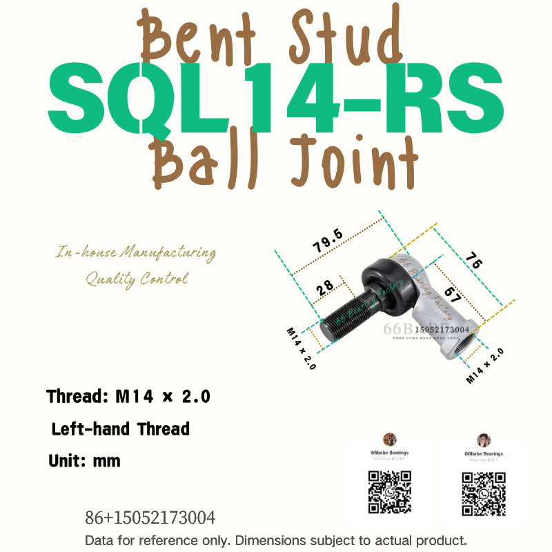 SQL..RS series ball joint rod end bearing product image