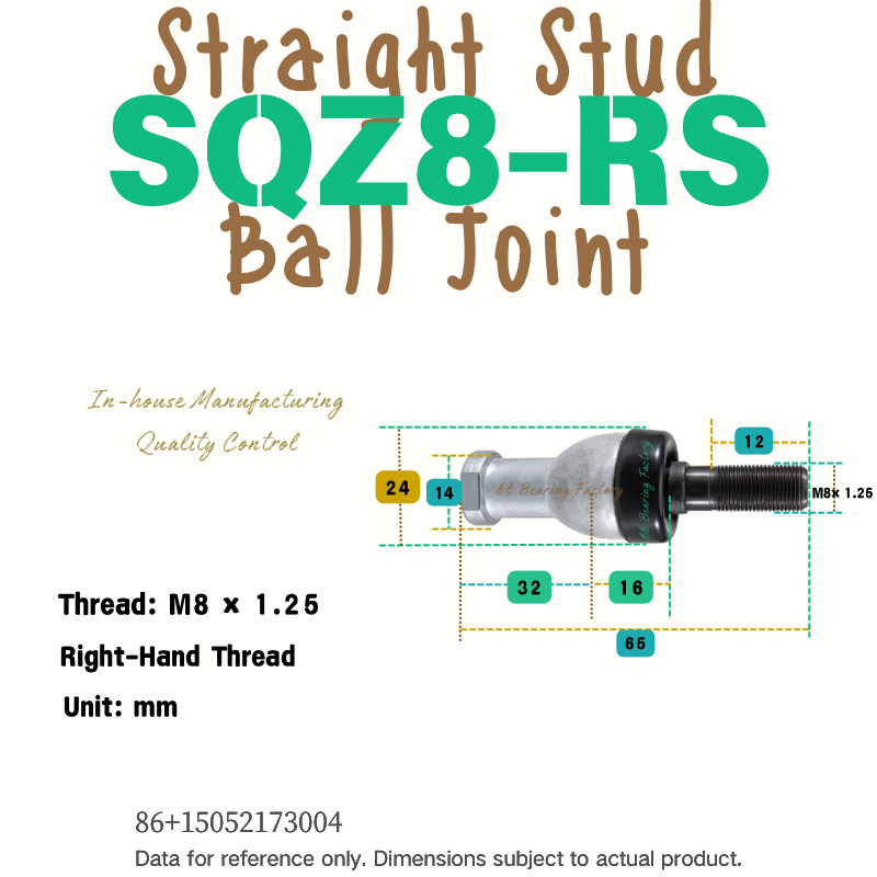 SQZ..RS series ball joint rod end bearing product image
