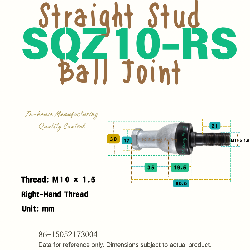 SQZ..RS series ball joint rod end bearing product image
