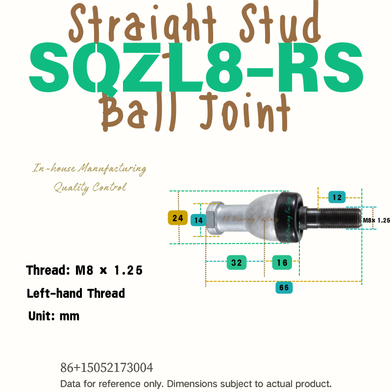 SQZL..RS series ball joint rod end bearing product image