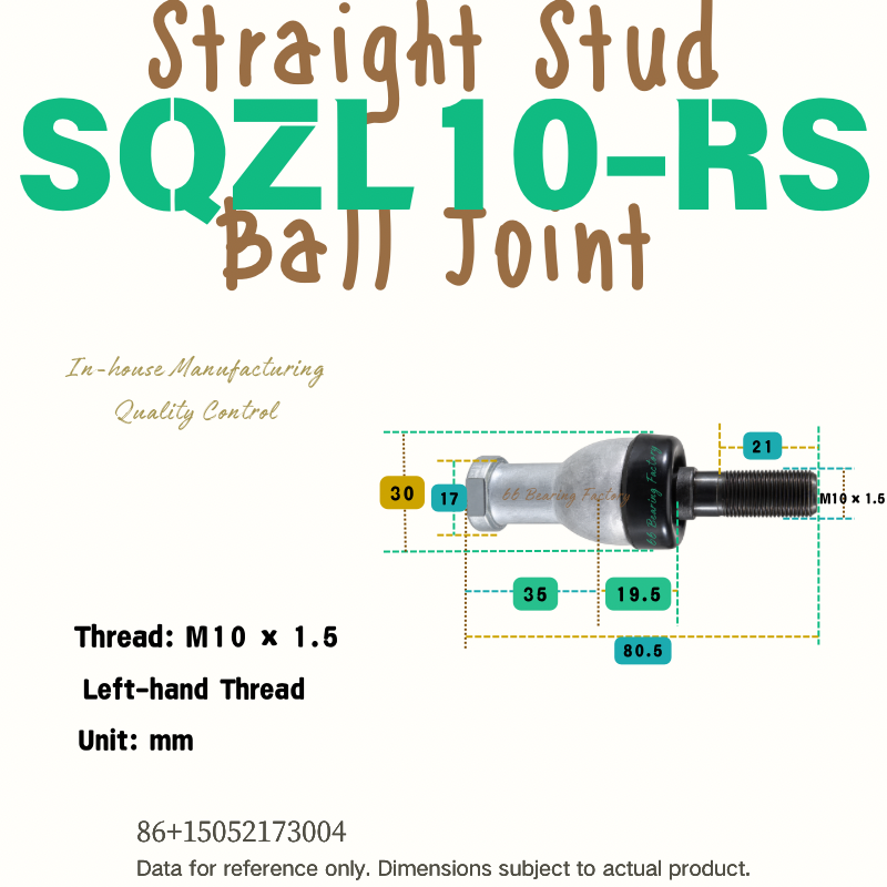 SQZL..RS series ball joint rod end bearing product image
