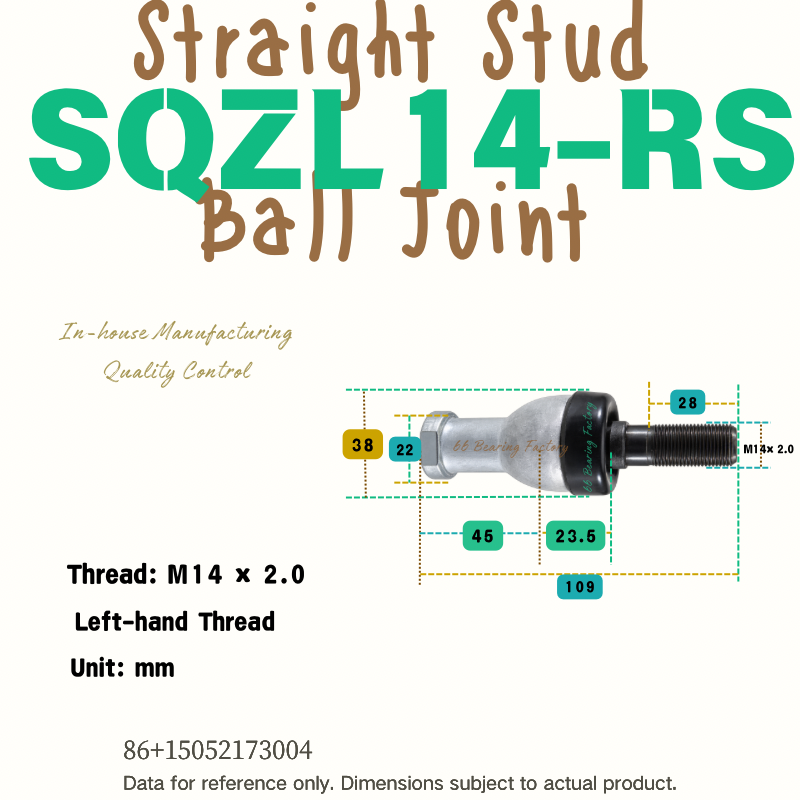 SQZL..RS series ball joint rod end bearing product image