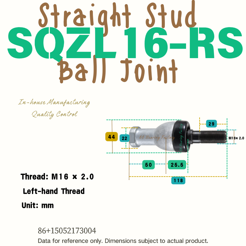 SQZL..RS series ball joint rod end bearing product image
