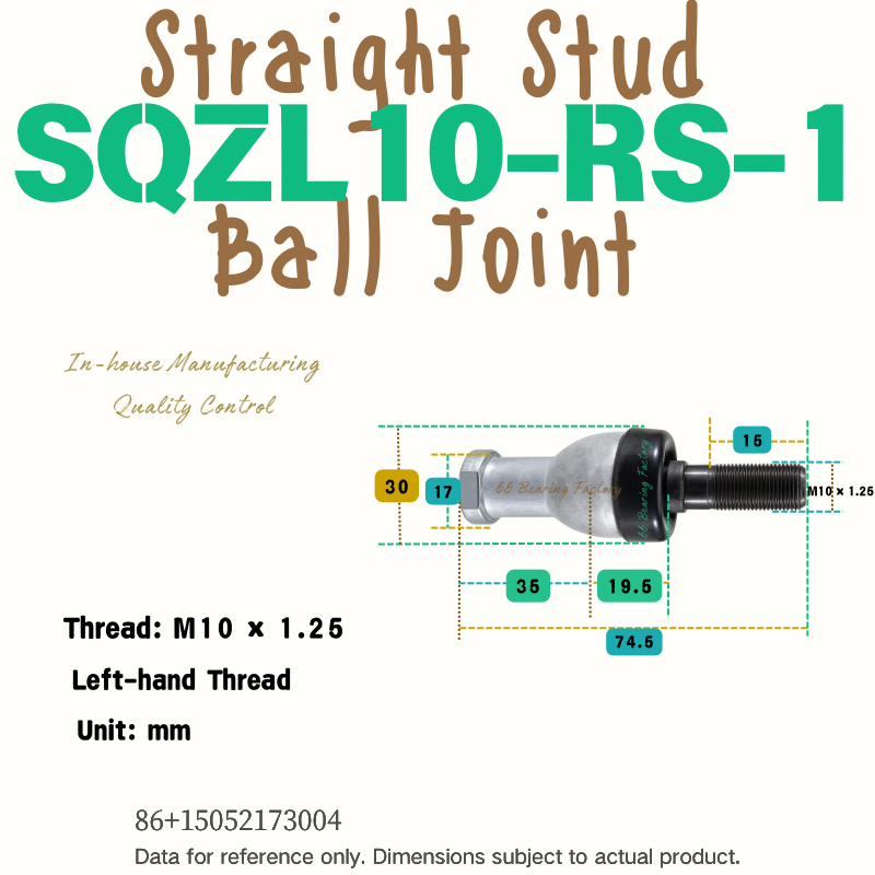 SQZL..RS series ball joint rod end bearing product image