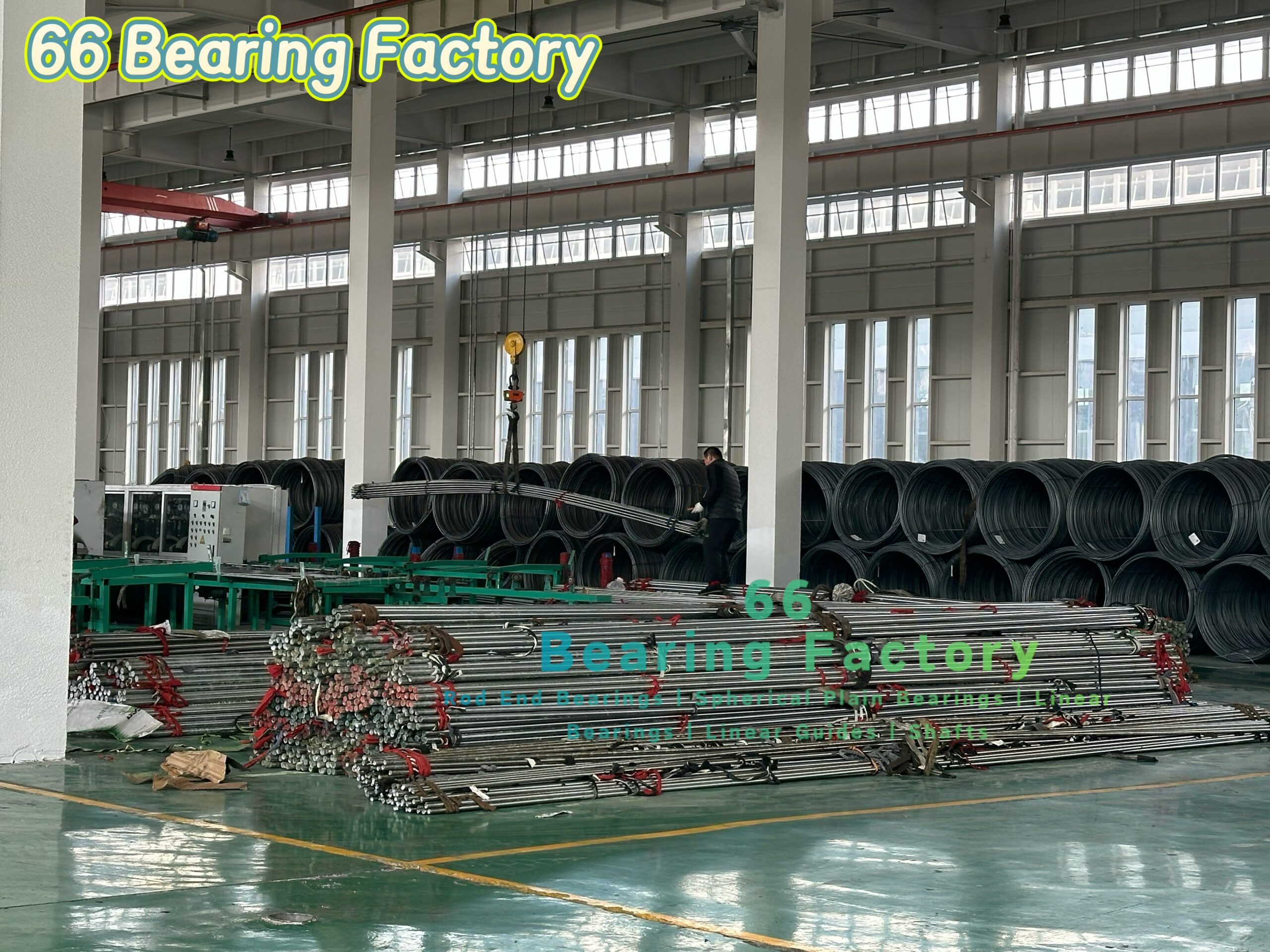 66 Bearing Factory manufacturing facilities supporting bearing production